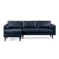 Poly & Bark Napa 104.5 Left Sectional Sofa - Full Grain Genuine Italian Leather