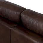 Poly & Bark Napa 104.5 Left Sectional Sofa - Full Grain Genuine Italian Leather