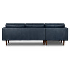 Poly & Bark Napa 104.5 Left Sectional Sofa - Full Grain Genuine Italian Leather