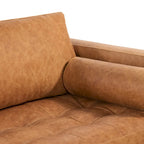 Poly & Bark Napa 104.5 Left Sectional Sofa - Full Grain Genuine Italian Leather