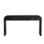Unique Retro Silhouette Console Table with Open Style