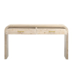 Unique Retro Silhouette Console Table with Open Style