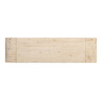 Unique Retro Silhouette Console Table with Open Style