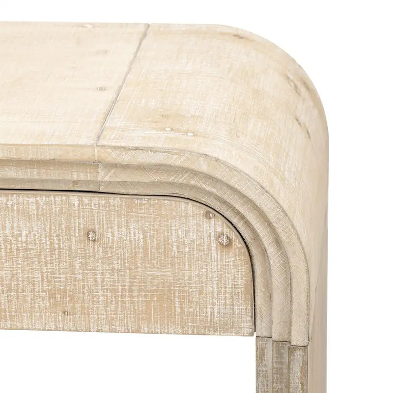 Unique Retro Silhouette Console Table with Open Style