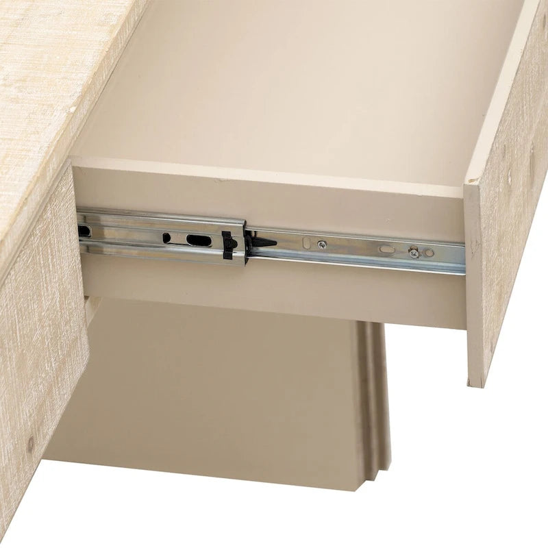 Unique Retro Silhouette Console Table with Open Style