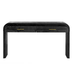 Unique Retro Silhouette Console Table with Open Style