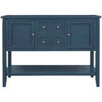 Buffet Sideboard Console Table with Bottom Shelf