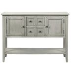 Buffet Sideboard Console Table with Bottom Shelf
