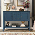 Buffet Sideboard Console Table with Bottom Shelf
