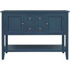 Buffet Sideboard Console Table with Bottom Shelf