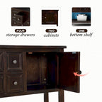 Buffet Sideboard Console Table with Bottom Shelf