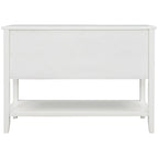 Buffet Sideboard Console Table with Bottom Shelf