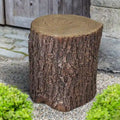 Faux Oak Stump Cover for Yard - Round Tree Stump Table Garden Stools