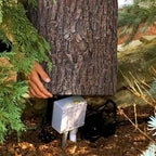 Faux Oak Stump Cover for Yard - Round Tree Stump Table Garden Stools