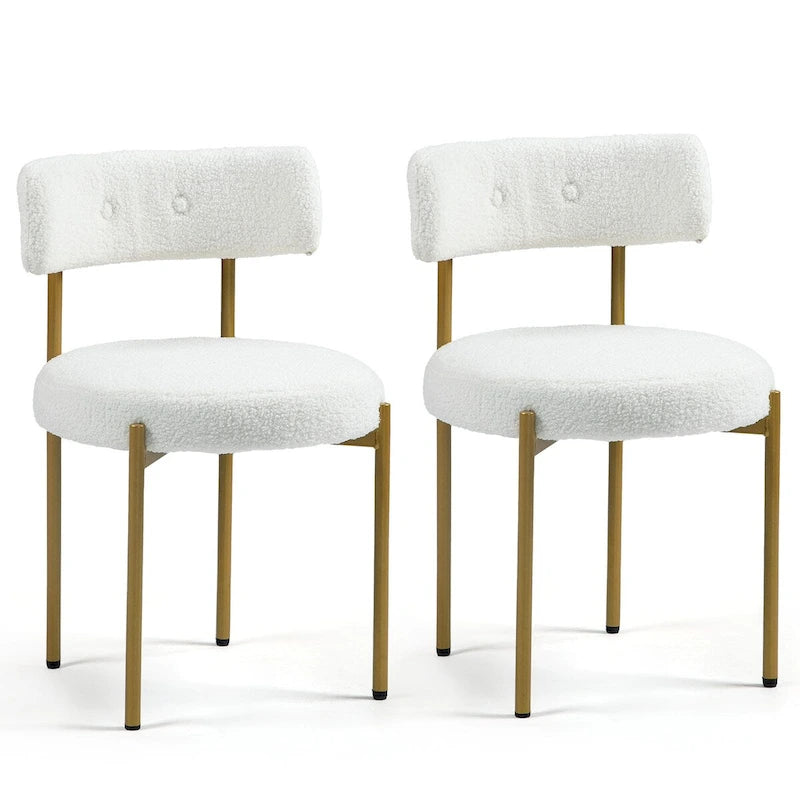 AVAWING Dining Chairs Mid-Century Modern Kitchen Chairs Set of 2