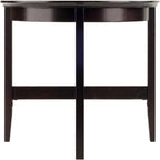 Wood Toby Occasional Table Espresso - 30D x 30W x 18.11H