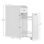 Small Bathroom Storage Cabinet - 15.7D x 7W x 27.5H