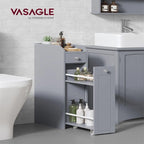 Small Bathroom Storage Cabinet - 15.7D x 7W x 27.5H