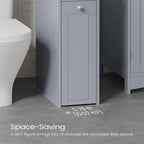 Small Bathroom Storage Cabinet - 15.7D x 7W x 27.5H