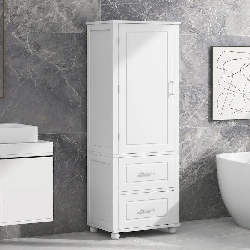 Tall Bathroom Storage Cabinet