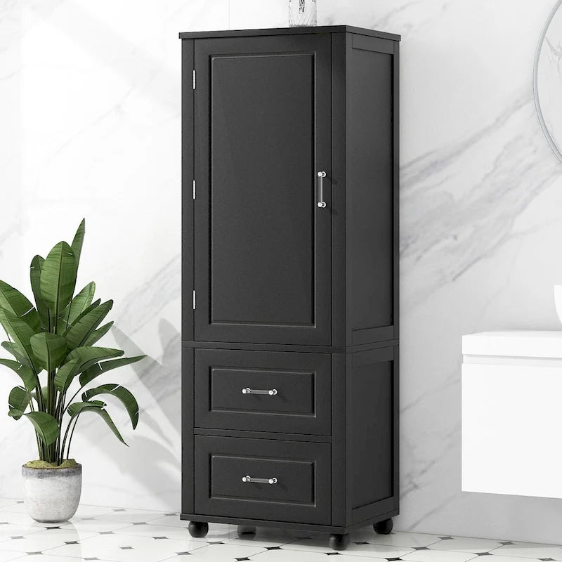 Tall Bathroom Storage Cabinet