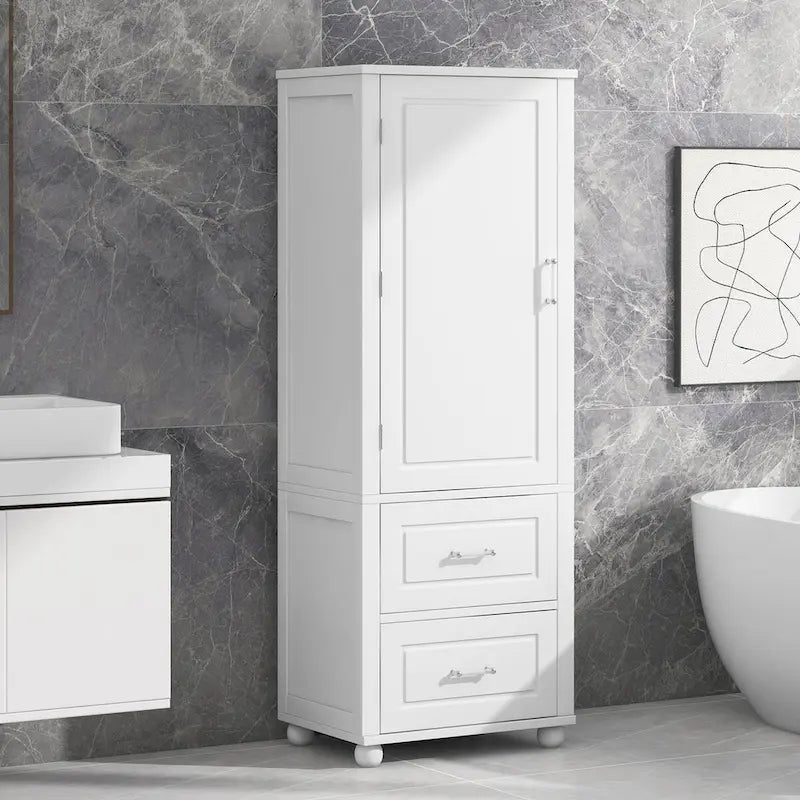 Tall Bathroom Storage Cabinet
