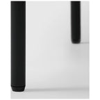 Bayville Mid-Century Curved Back Fabric Upholstered Metal Dining Chair (Set of 4)