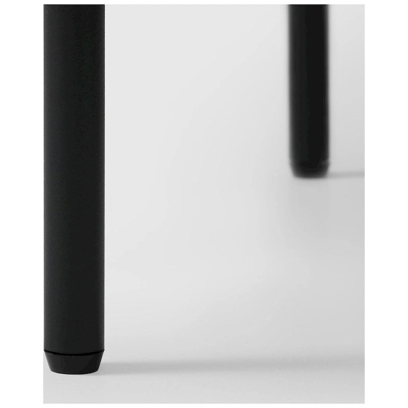 Bayville Mid-Century Curved Back Fabric Upholstered Metal Dining Chair (Set of 4)