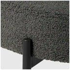 Bayville Mid-Century Curved Back Fabric Upholstered Metal Dining Chair (Set of 4)