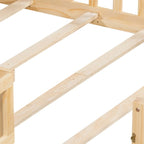 Full-size Floor Beds with Bookcases