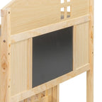 Full-size Floor Beds with Bookcases