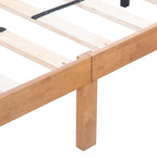 QueenWoodPlatformBedFrame,NoBoxSpringNeeded,StrongSlatSupport