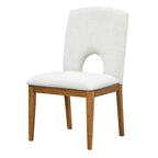 Modern 5-Piece Extendable Round Dining Table Set with 16.2inch Removable Leaf for Small Places