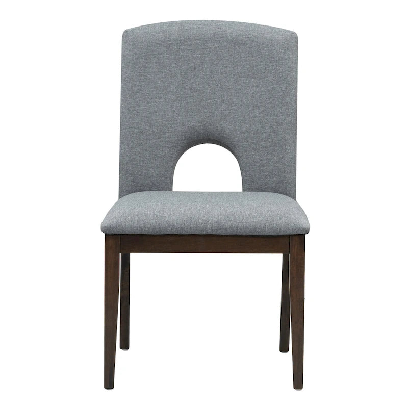 Modern 5-Piece Extendable Round Dining Table Set with 16.2inch Removable Leaf for Small Places